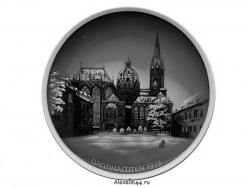 ДЕКОРАТИВНАЯ ТАРЕЛКА "РОЖДЕСТВО 1978"
